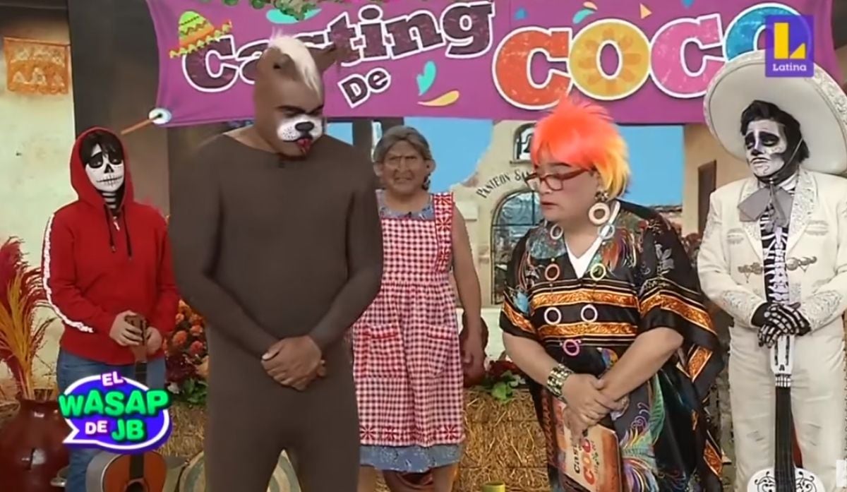 Joao Castillo interpretó a "Dante", la mascota de Coco. (Fotos: Captura de pantalla / Latina)