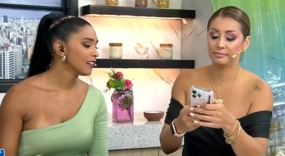 Karla Tarazona lee mensaje de la mamá de Christisan Domínguez