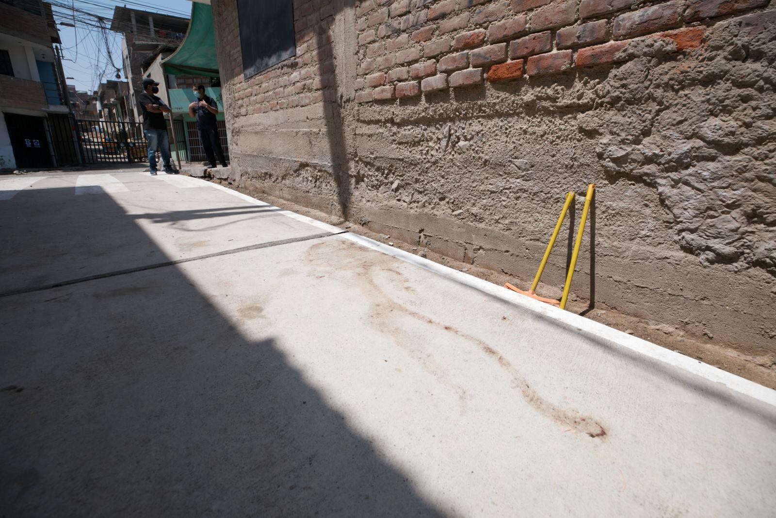 Escena del crimen. | Foto: Eduardo Cavero