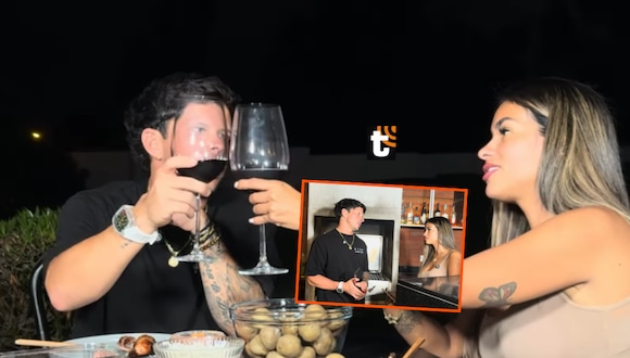 TROME - Shirley Arica y Mario Hart pasan grata velada y se dicen qué les gusta del otro: “Brindemos por nosotros”