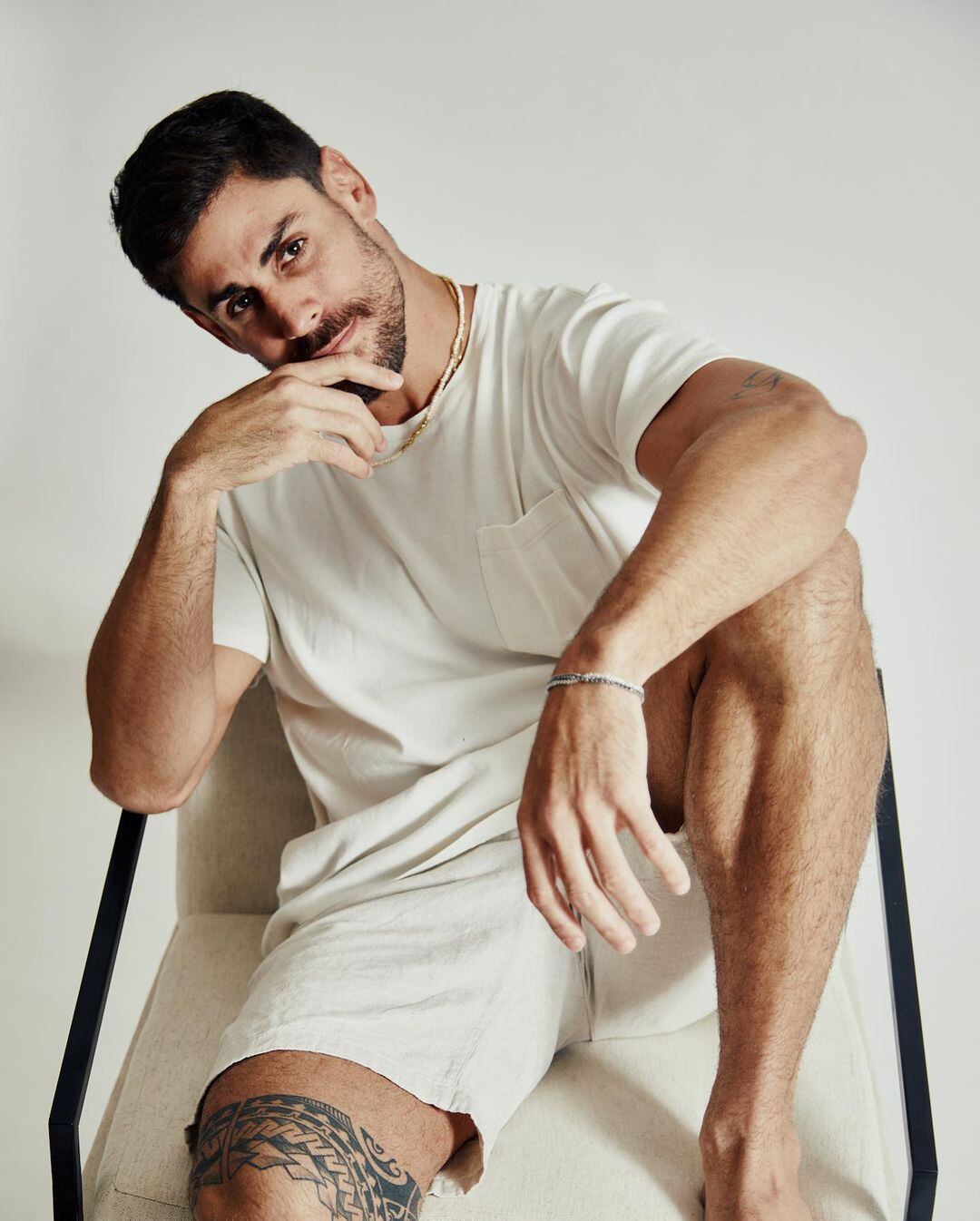 Antonio en una sesión fotográfica (Foto: Antonio Carlos Junior / Instagram)