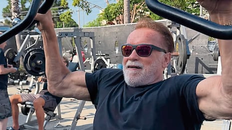 Arnold a sus 79 años