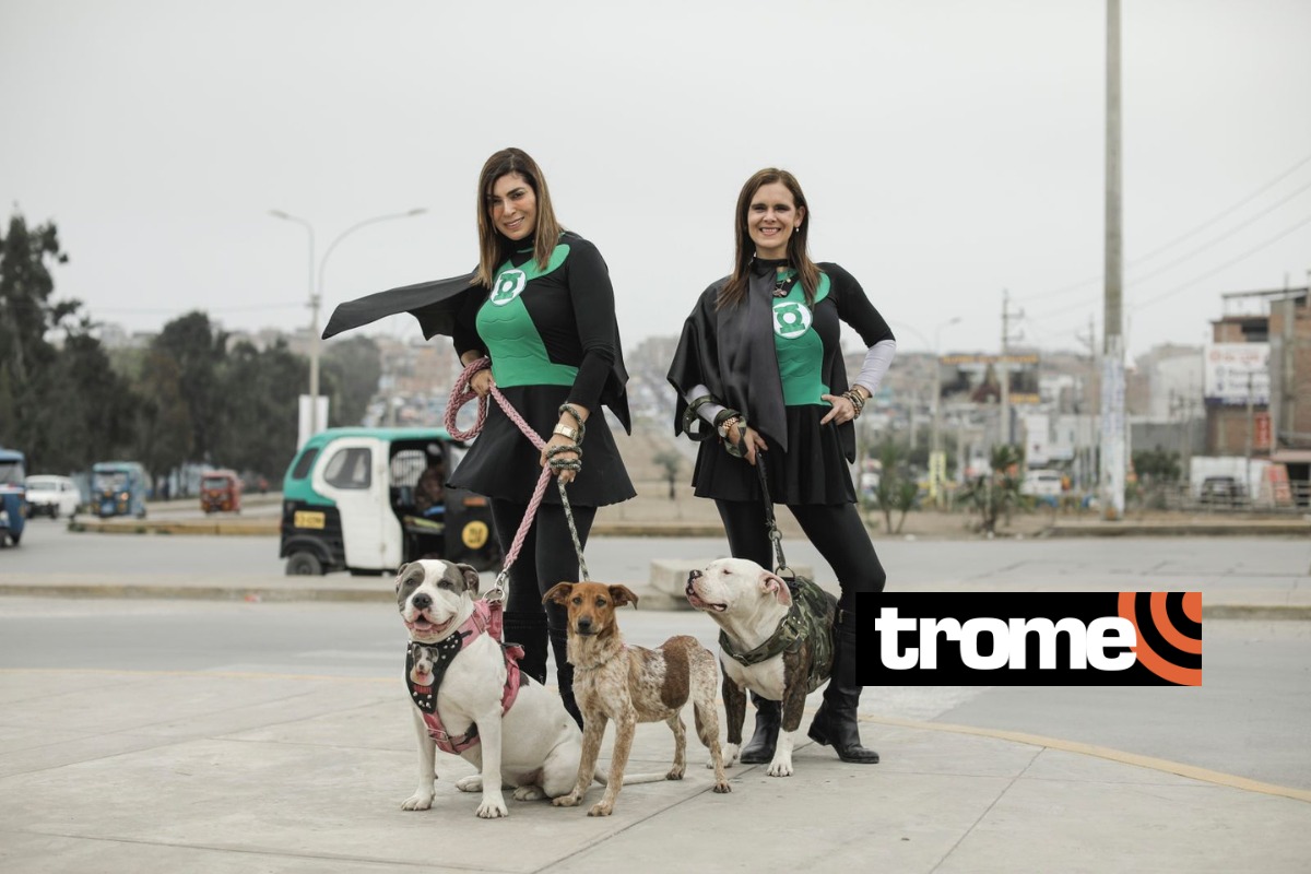 Se visten como las 'Chicas Super Patas' para crear conciencia sobre la tenencia responsable de las mascotitas.