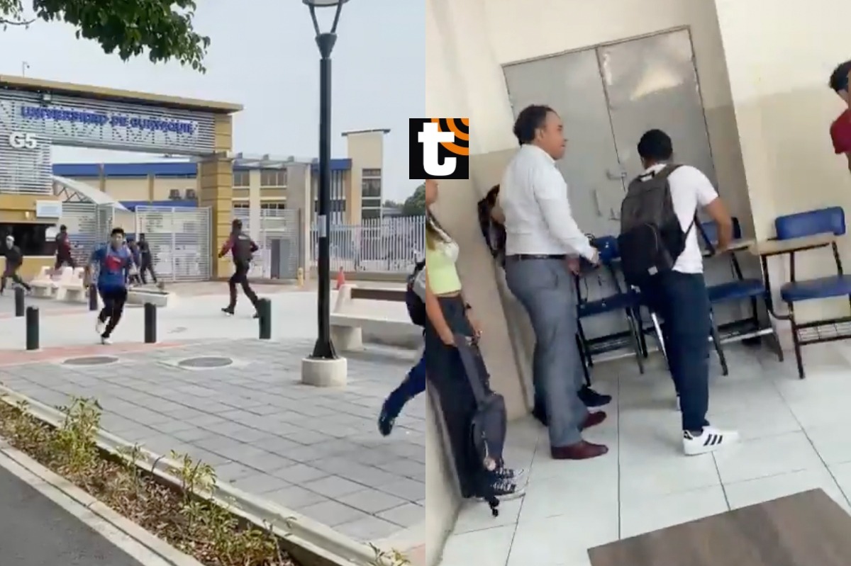 Ecuador en CRISIS: Hombres armados ingresan a Universidad de Guayaquil