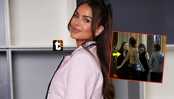 TROME - Laura Spoya se luce de fiesta