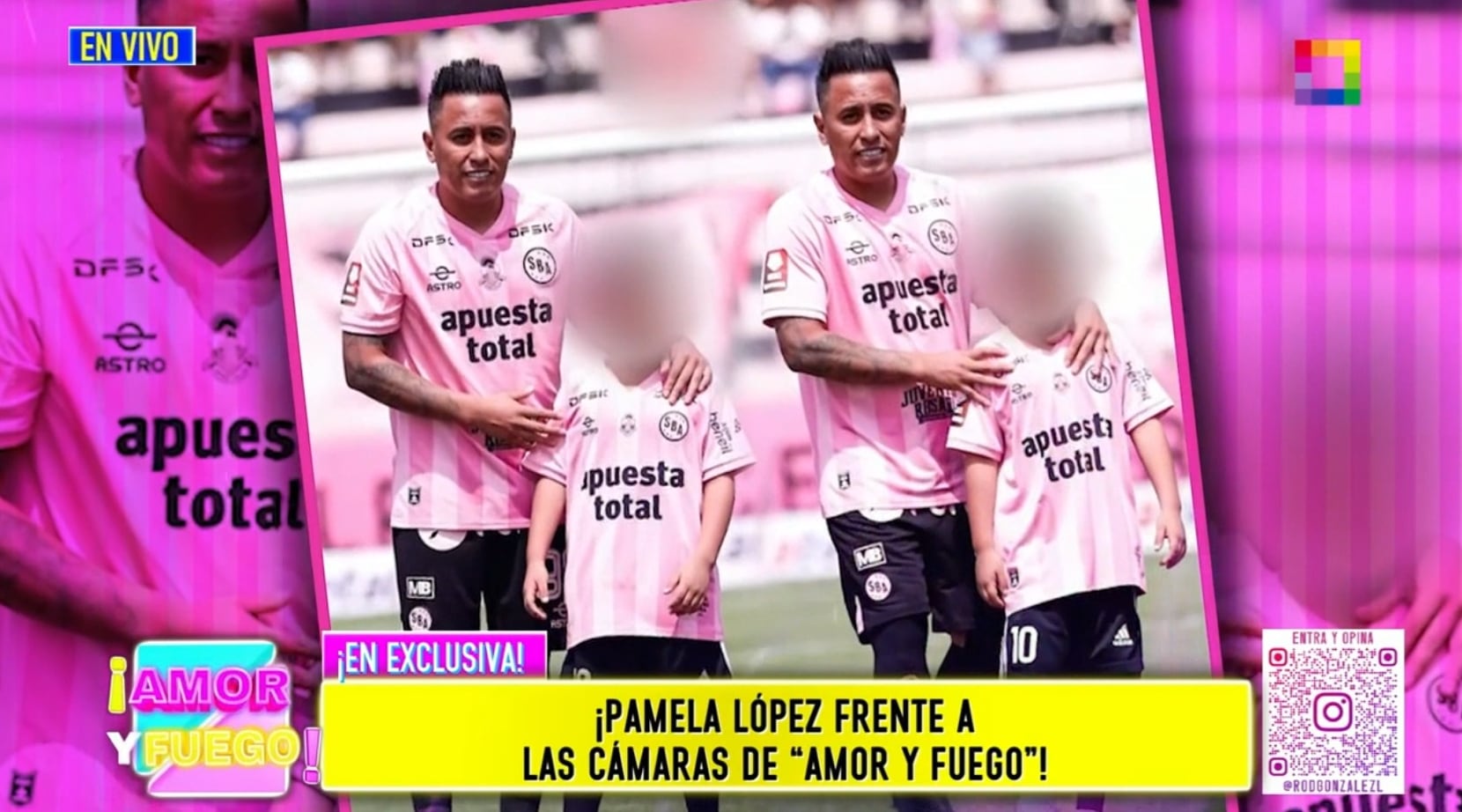Christian Cueva estuvo pendiente de su hijo tras accidente que tuvo el pequeño en el fútbol.