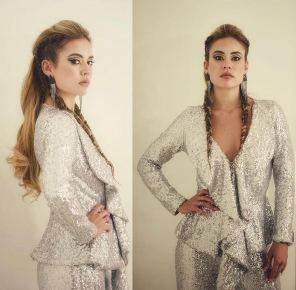 "Yo también ansiosa como ustedes de poder presentarles a la Yeimy de esta temporada", escribió Carolina Ramírez como leyenda de esta foto que compartió el 8 de enero, a dos meses del final de las grabaciones de la segunda temporada de "La reina del flow" (Foto: Carolina Ramírez / Instagram)