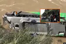 ¡Tragedia! Bus con músicos cae al río Mantaro y reportan al menos un muerto y 17 heridos