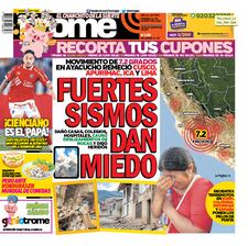FUERTES SISMOS DAN MIEDO