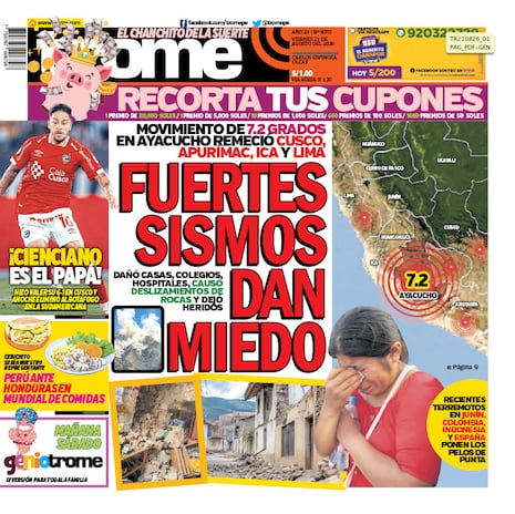 FUERTES SISMOS DAN MIEDO