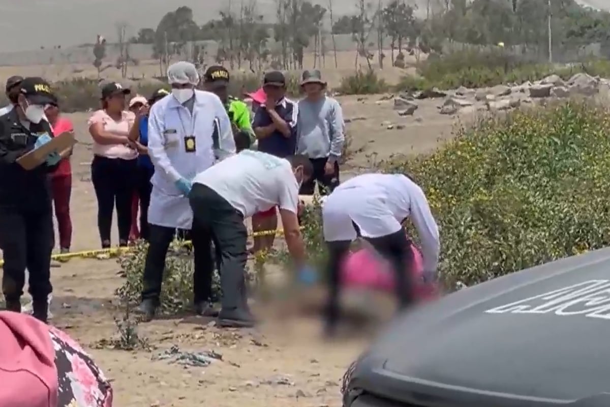 Encuentran cadáver de menor en arenal de Ancón. (Foto: Captura/América Noticias)