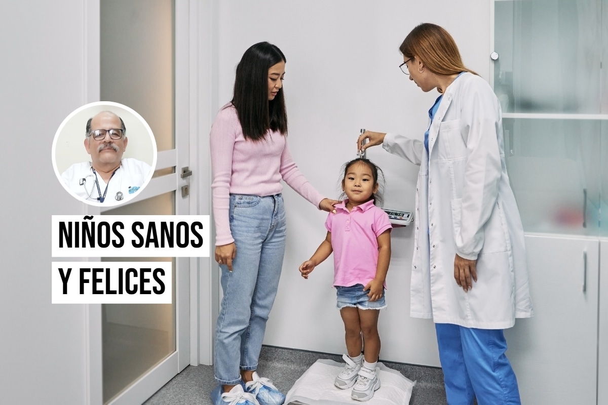 ¿En qué momento debe preocuparnos el bajo crecimiento de nuestros hijos? Foto: Istock.