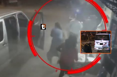 Revelan nuevas imágenes del ataque con explosivo contra minivan en paradero de Carabayllo