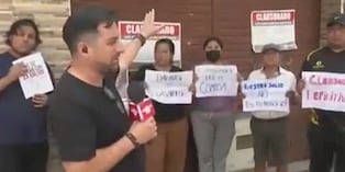 Familiares de afectados por intoxicación en restaurante de Ate