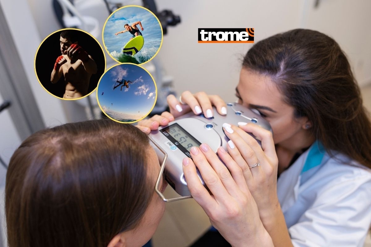 Acude al especialista si aparecen de manera repentina destellos de luz. Foto: Freepik/Composición.