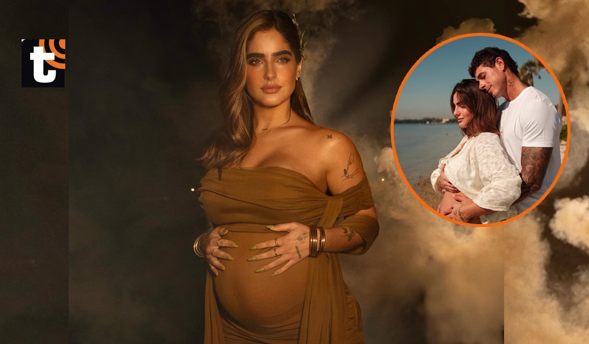 La modelo explicó que sí conoce el tiempo de su embarazo, pero que optó por no hacerlo público durante una entrevista anterior.