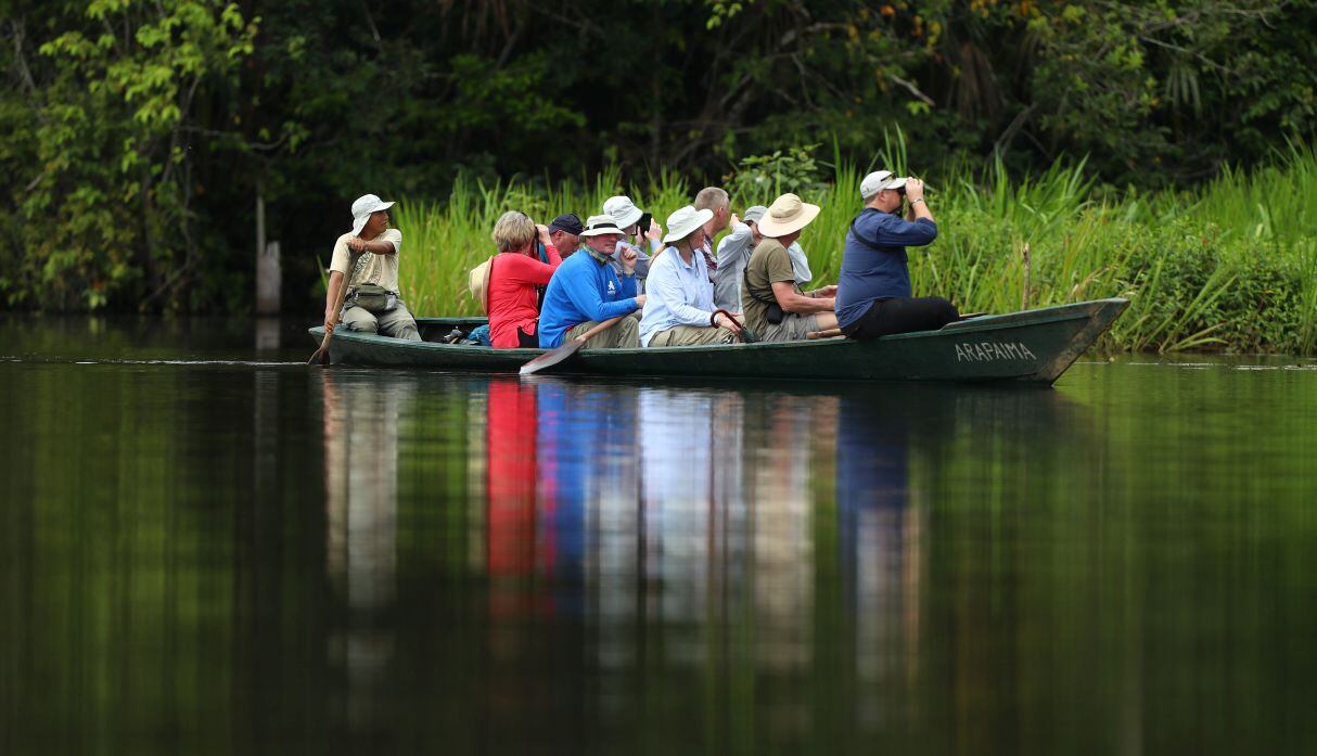 Transporte marítimo en Puerto Maldonado. (Foto: Alessandro Currarino / GEC)