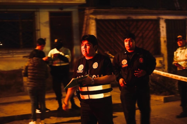 Balacera en San Juan de Lurigancho deja tres fallecidos. Dos de ellos era un Serenazgo del distrito. El hecho ocurrió en el paradero 3 de Huascar. Foto: César Grados/@photo.gec