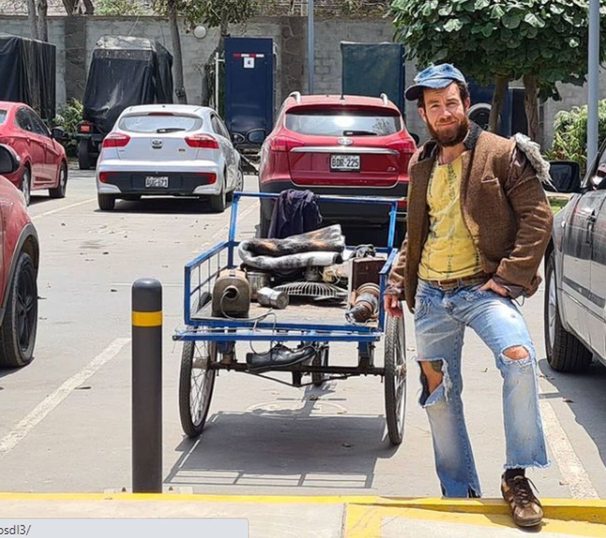 Charly en "De vuelta al barrio" (Foto: Instagram/Rodrigo Sánchez Patiño)