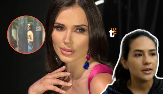 Maju Mantilla guarda silencio al ser consultada por María Pía Vallejos.