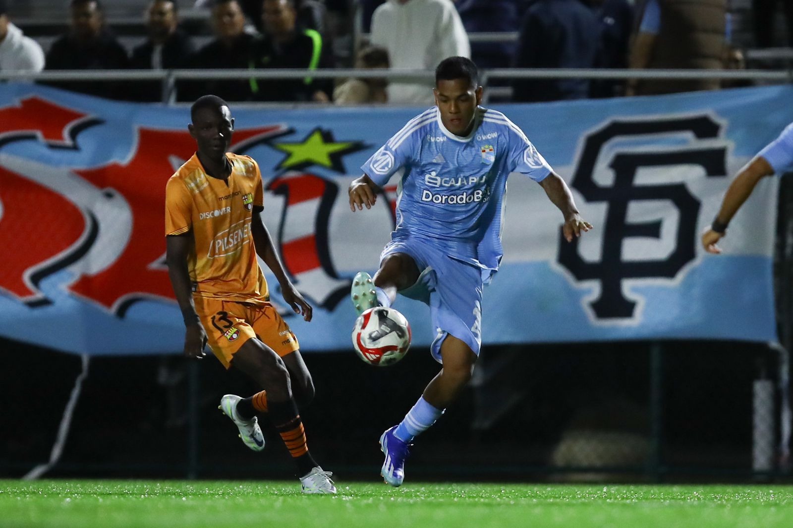 Sporting Cristal cayó 1-0 ante Barcelona SC en el torneo amistoso Miami City Cup. (Foto: Leonardo Fernández / GEC)