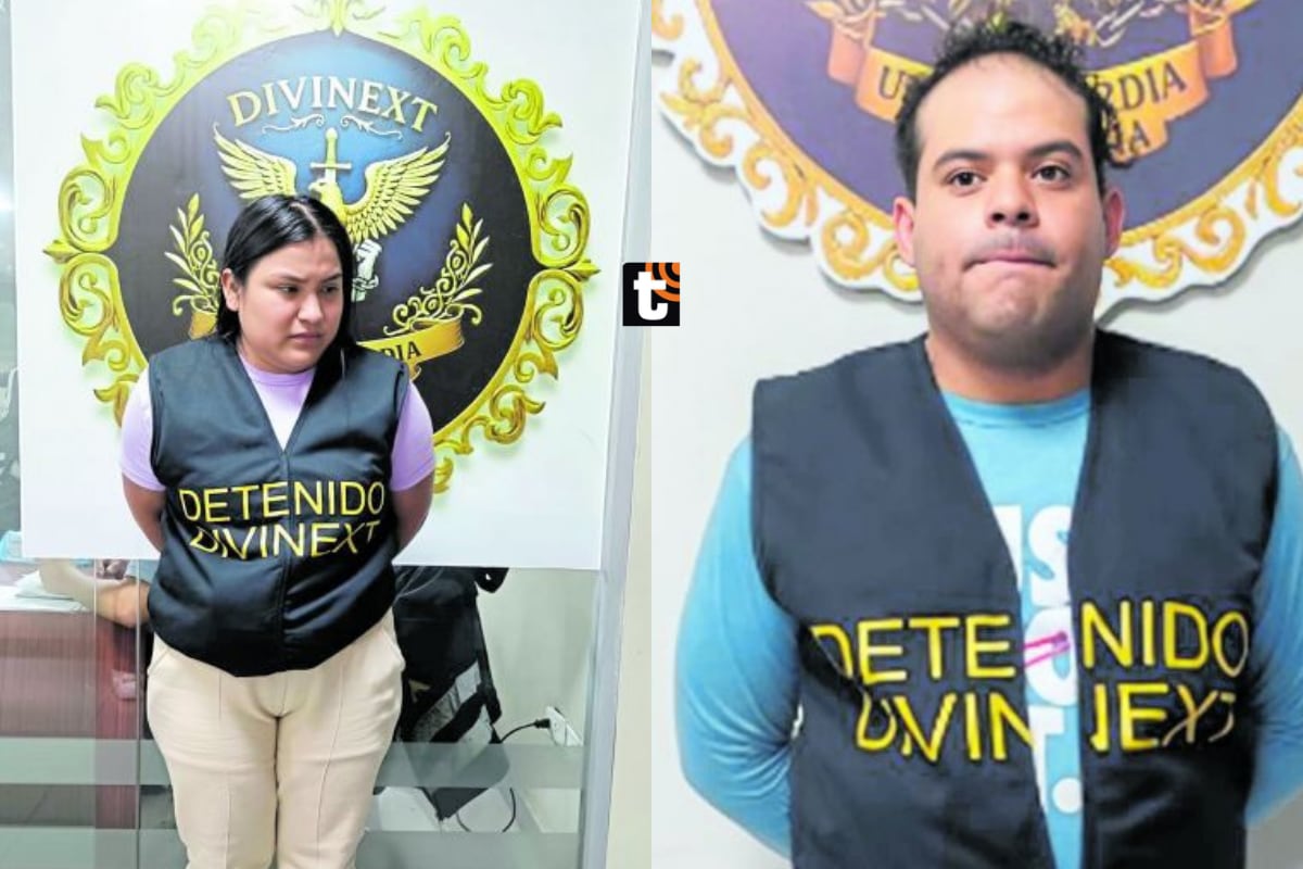 Integrantes de la banda criminal.