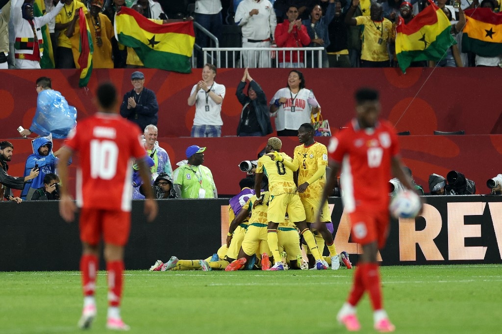 Panamá - Ghana. (Photo by Cole Burston / AFP)