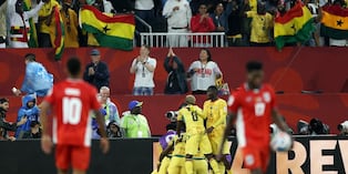 Panamá - Ghana. (Photo by Cole Burston / AFP)