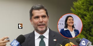 Eduardo Verástegui visitó a Keiko Fujimori tras ser proclamada presidenta electa del Perú. Fotos: Cesar Campos/@photo.gec