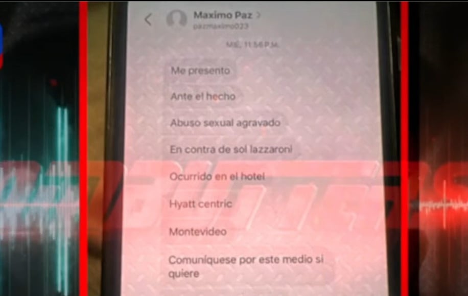 Mensajes que recibió Carlos Zambrano por redes sociales. (Combutters)