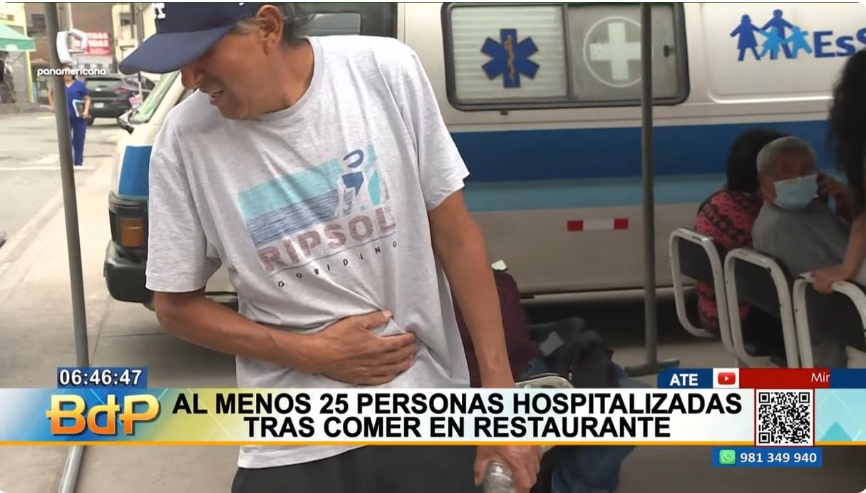 Personas de todas las edades terminaron afectadas. Foto: Panamericana