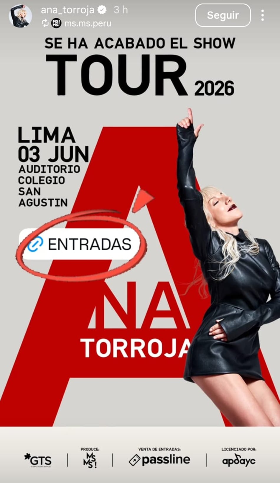Ana Torroja confirma concierto en Perú el próximo miércoles 3 de junio en el Auditorio del Colegio San Agustín. (Foto: Difusión)