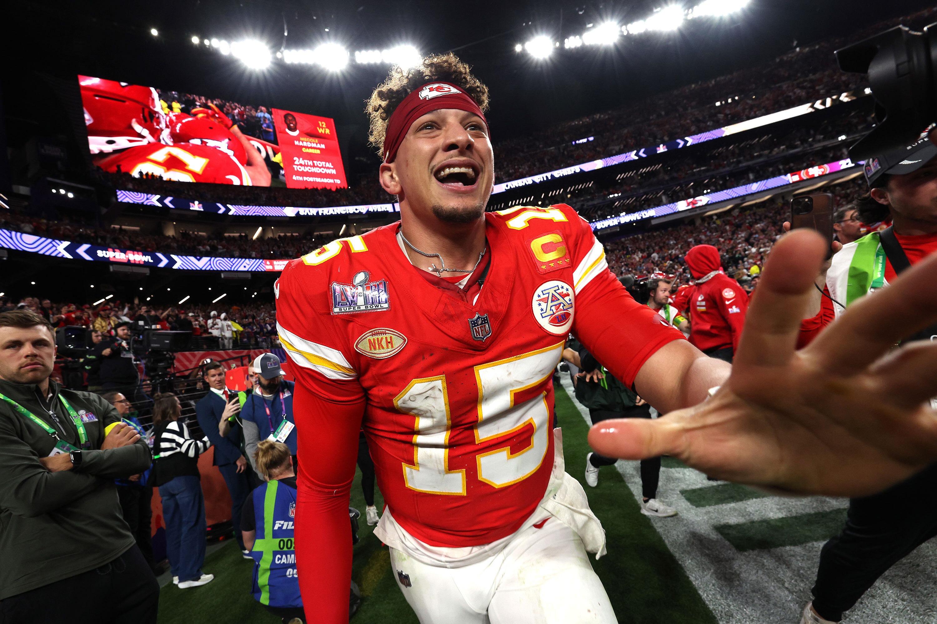 Mahomes fue elegido MVP del Super Bowl 2024.