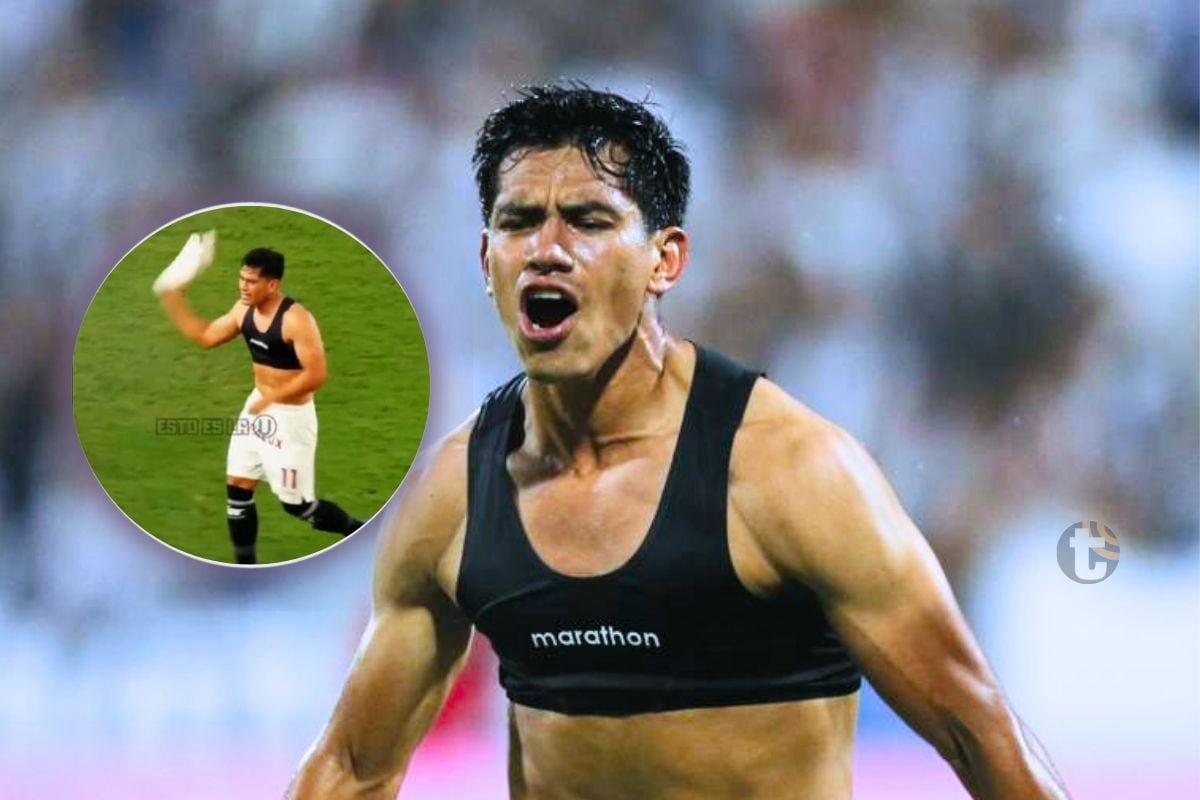 José Rivera podría ser sancionado por esta reacción tras derrota de la 'U' (Foto: GEC)