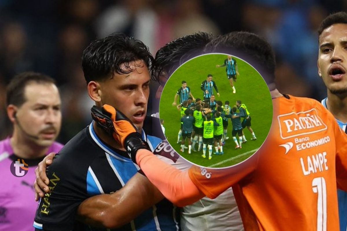 Erick Noriega recibe mala noticia de Gremio tras sanción de Conmebol (Foto: AFP)