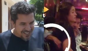 Gabriel Calvo y ‘Majo con sabor’ captados en ‘cariños’ y él sin roche con la edad: Él 51 y ella 25