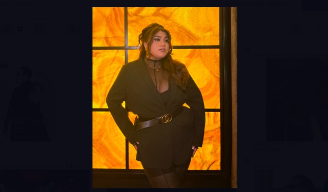 Nayaj Gámez, tiene 32 años, estudió Ingeniería Ambiental y es una modelo de talla grande que está dispuesta a desafiar los estándares de belleza de la industria.