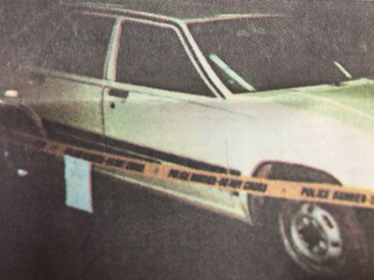 El Toyota Tercel del asesino fue hallado en el río Tennesse. (Foto: Decatur Daily)