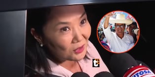 Keiko Fujimori se pronuncia tras culminar reuniones en su local partidario.