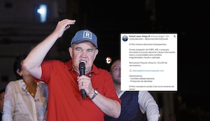 ¡Polémica en pleno conteo! López Aliaga ofrece S/ 20 mil por pruebas de fraude y luego borra el mensaje