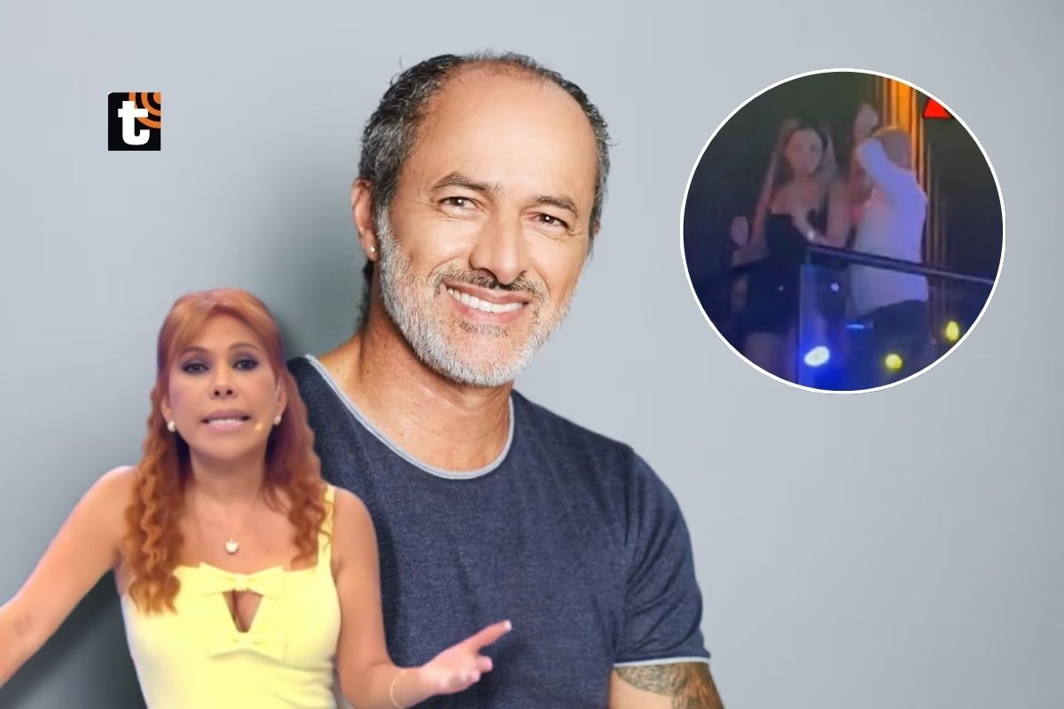 Carlos Alcántara fue captado en juerga con otra jovencita.