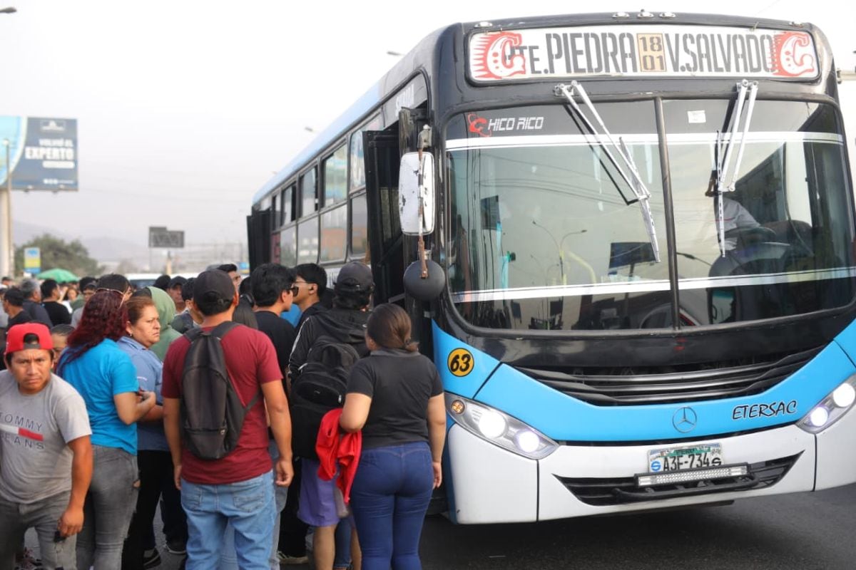 Paro de transporte del 25 de agosto no contaría con el respaldo de todos los transportistas. (Foto: Antonio Melgarejo/ @photo.gec)