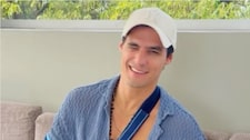 Facundo González sigue al pie de la letra las indicaciones de su doctor para recuperarse de la cirugía a su brazo