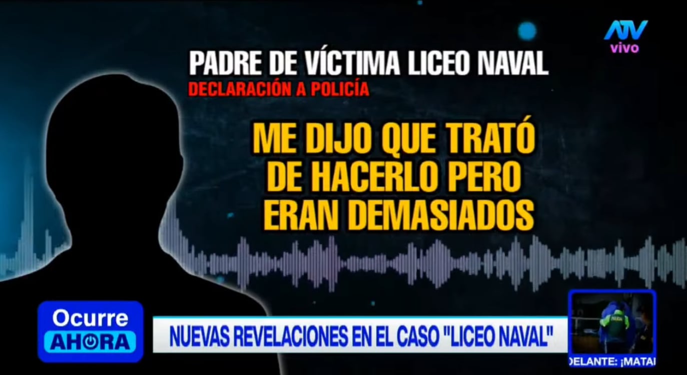Padre del escolar Liceo Naval Almirante Guise indicó que su hijo intentó defenderse de sus compañeros dentro del bus.