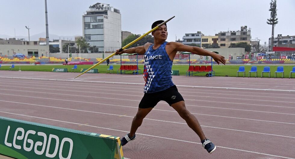 Mauro Valera, el atleta shipibo que marca historia como lanzador de jabalina. (Trome / Legado)
