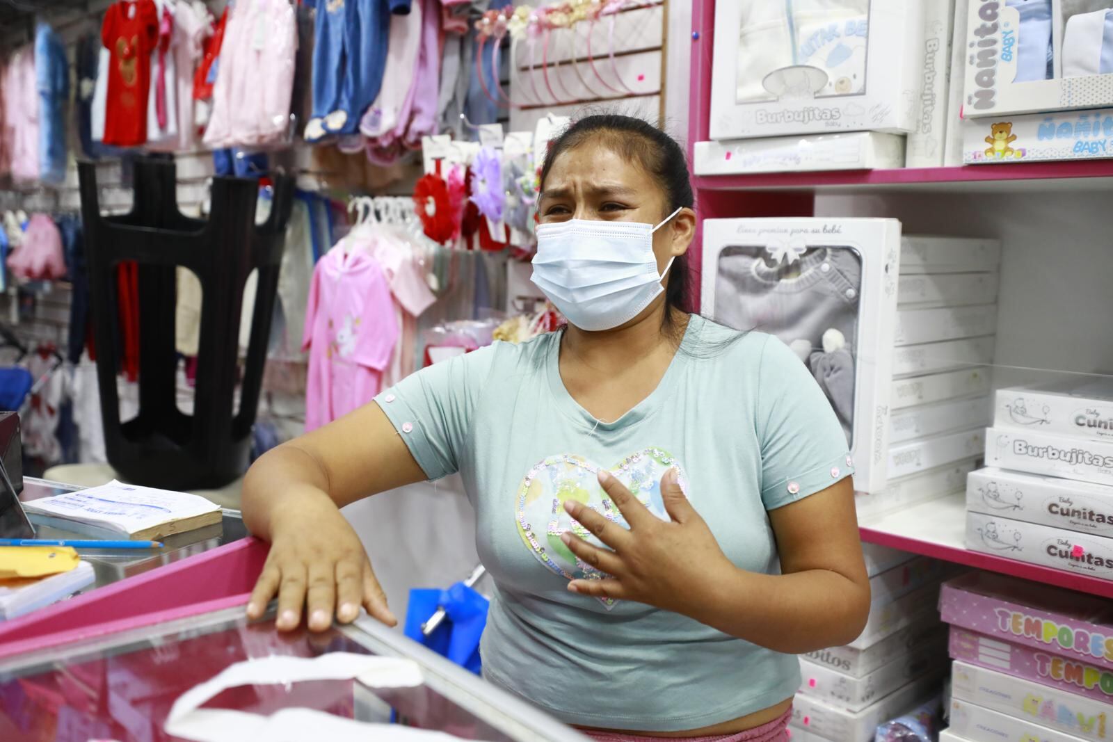 Propietario del negocio ha perdido gran parte de su mercadería y ahora está endeudada. | Foto: Jessica Vicente