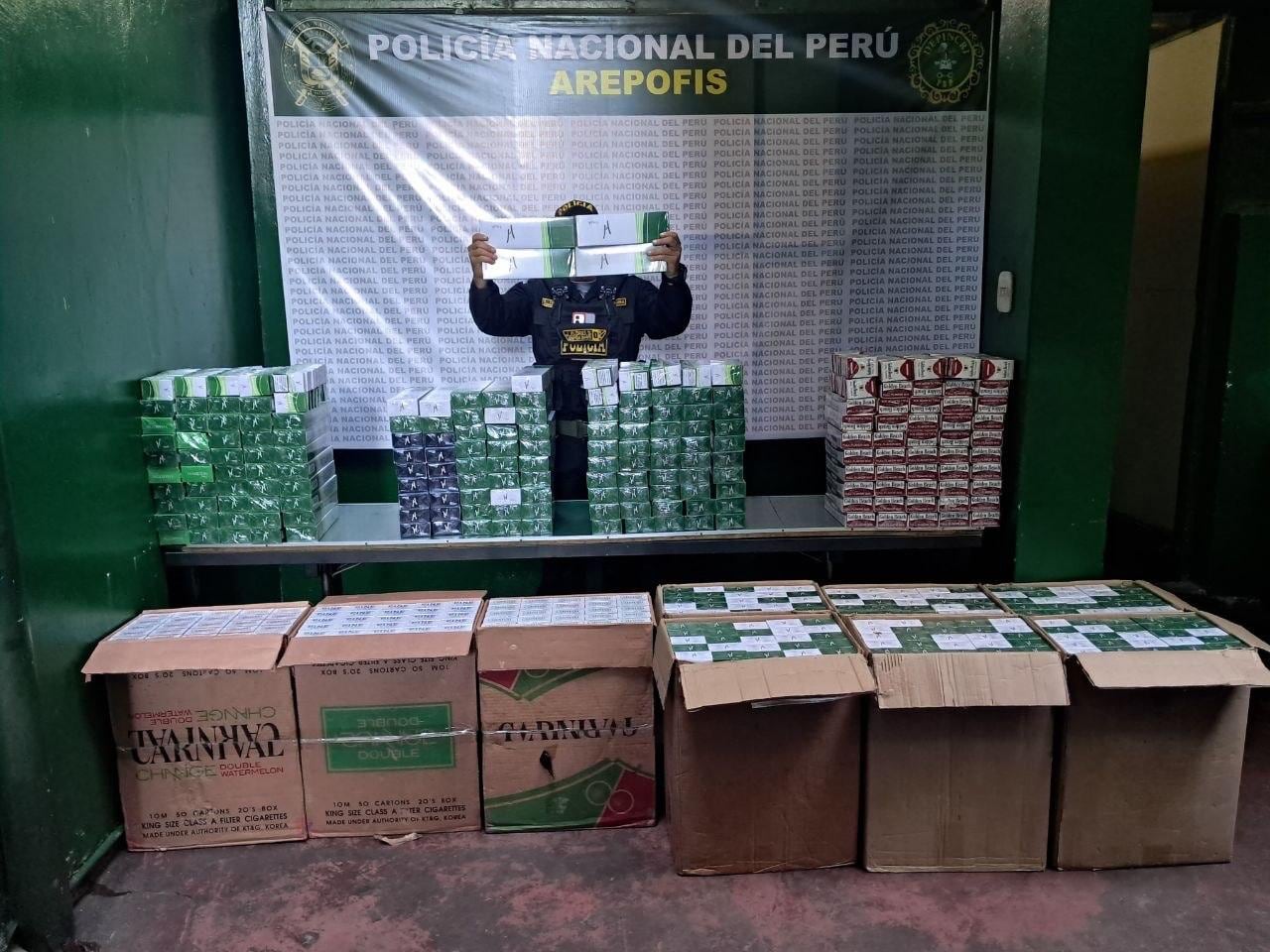 Contrabando de Cigarrillos: Operaciones Policiales en Lima y Callao
