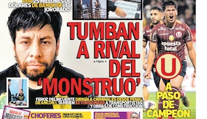 TUMBAN A RIVAL DEL ‘MONSTRUO’
