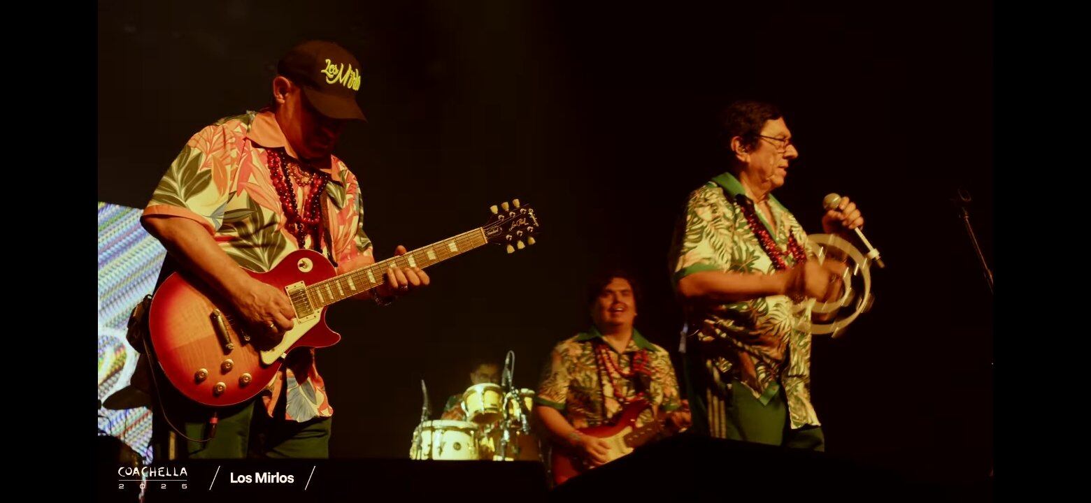 Gran expectativa causó en el país la presencia de Los Mirlos en el Festival Coachella. (YouTube)