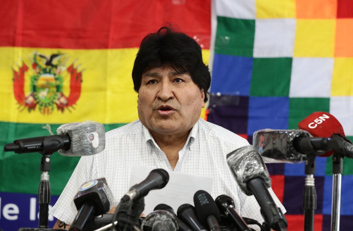 El expresidente boliviano Evo Morales. (Foto de Alejandro PAGNI / AFP).